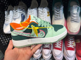 کتونی نایک وارداتی سبز Nike jordn