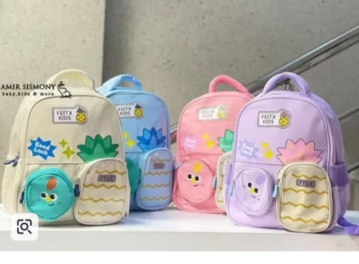 کوله مهد طرح آناناس FEITX KIDS