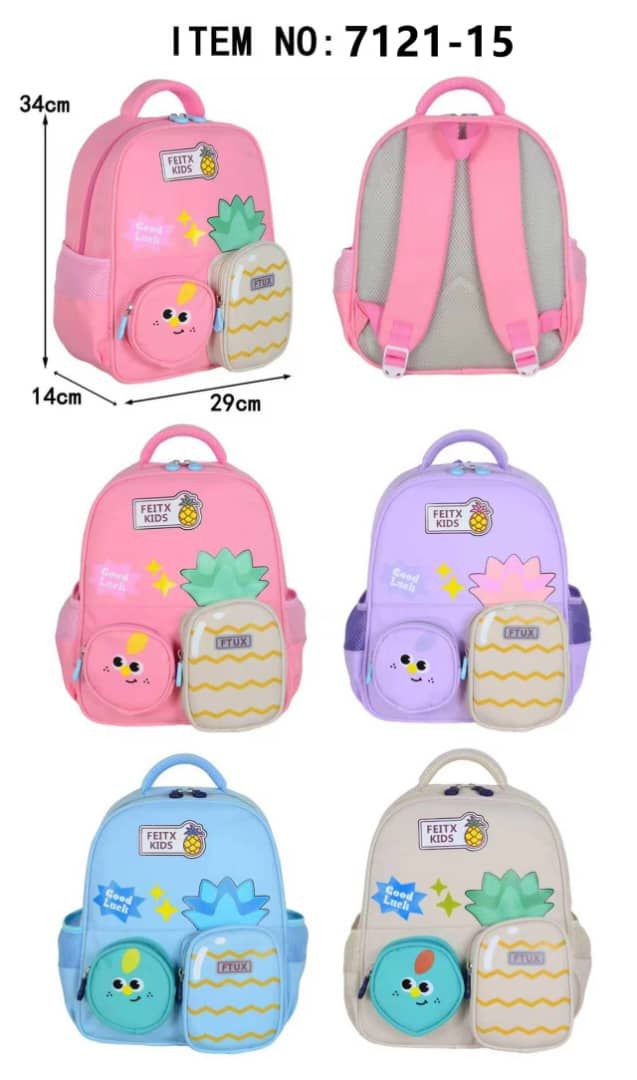 کوله مهد طرح آناناس FEITX KIDS